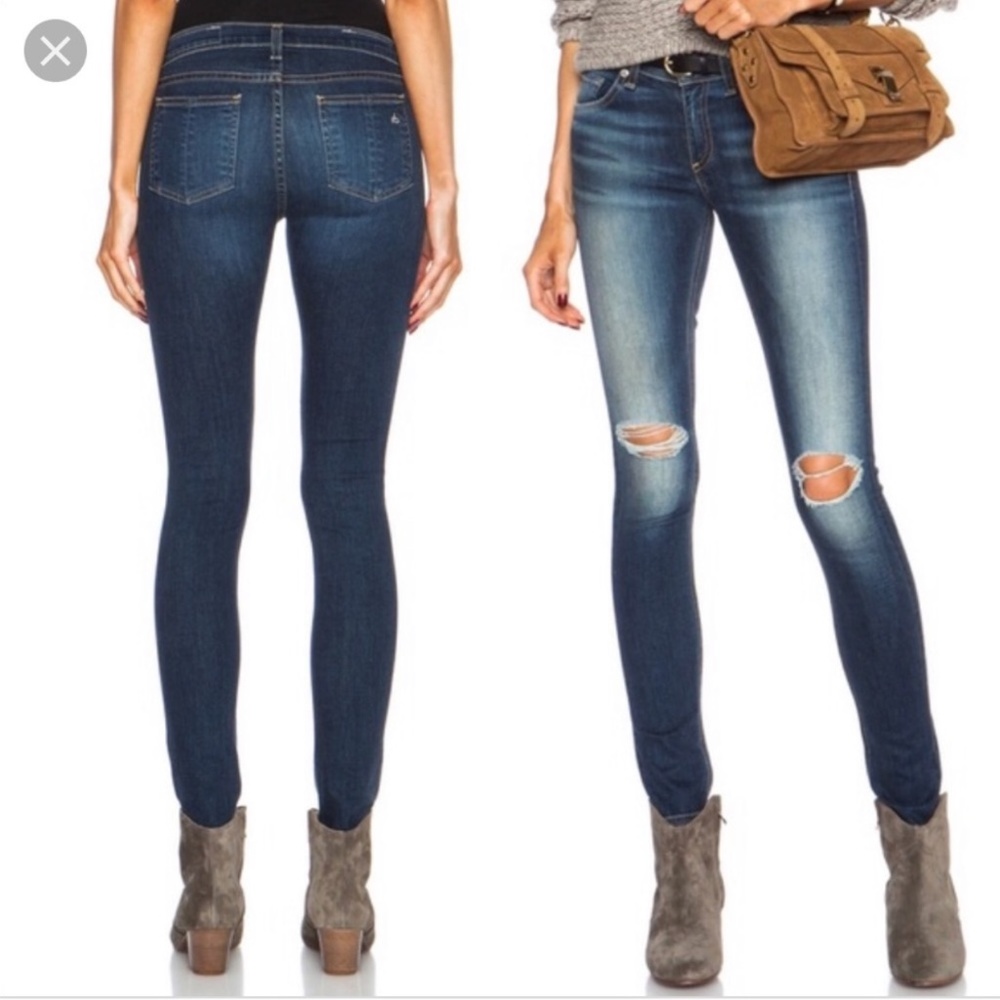 Rag & Bone "Pacifico" Skinny Jeans Size 25